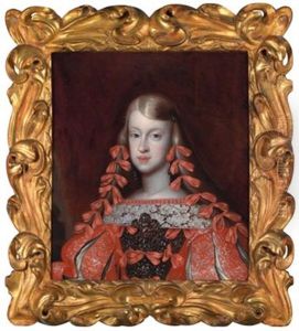 Bildnis Der Spanischen Infantin Margarita Teresa by Josef Garcia el Hidalgo