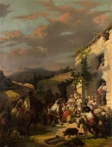 Fiesta Campestre by Manuel Garcia Hispaleto