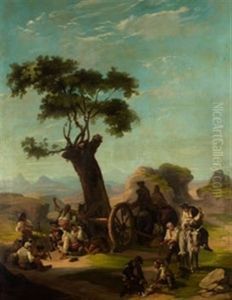 El Descanso De La Jornada by Manuel Garcia Hispaleto