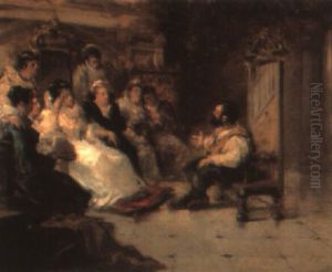 Escena Del Quijote by Manuel Garcia Hispaleto