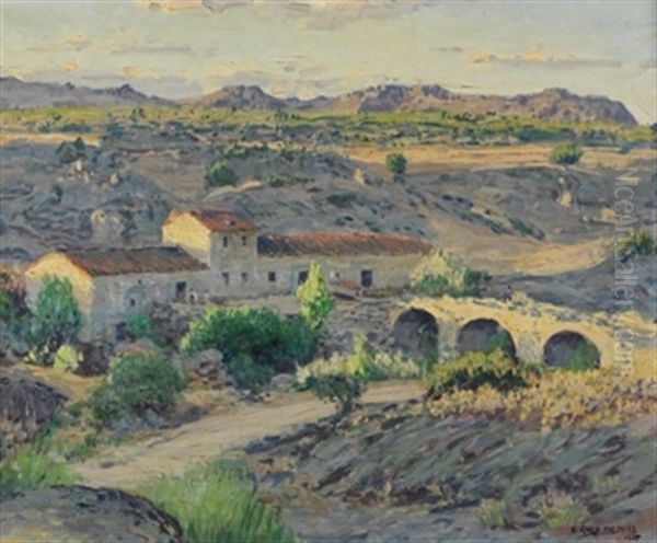 Paisaje Con Caserio - view 1