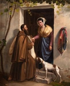 La Limosna by Antonio Garcia Y Mencia