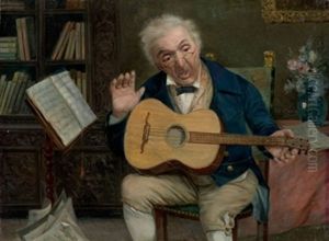 Guitarrista by Antonio Garcia Y Mencia