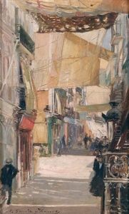 Calle Sierpes by Jose Garcia y Ramos