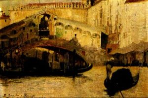 Puente Del Rialto by Jose Garcia y Ramos