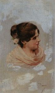 Young Spanish Girl by Jose Garcia y Ramos