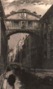 The Bridge Of Sighs by Jose Garcia y Ramos
