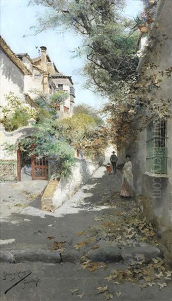 Street Scene In Granada - view 1