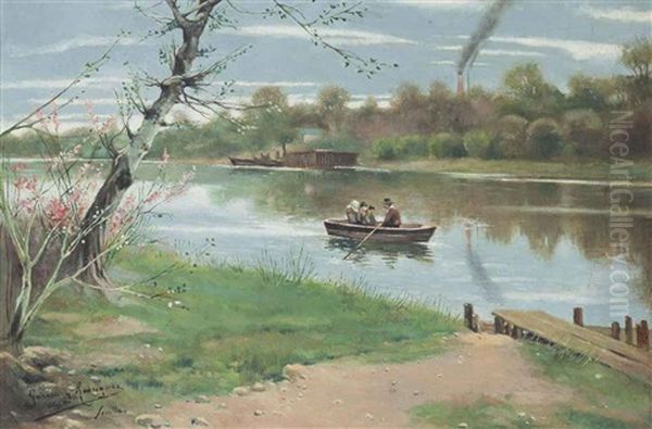 Rowing On The Gualdalquivir River - view 1