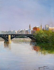 Ansicht Von Sevilla by Manuel Garcia y Rodriguez
