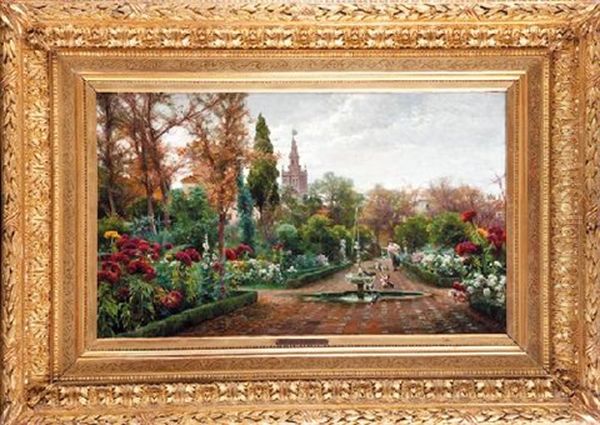 Jardines Del Alcazar De Sevilla - view 1