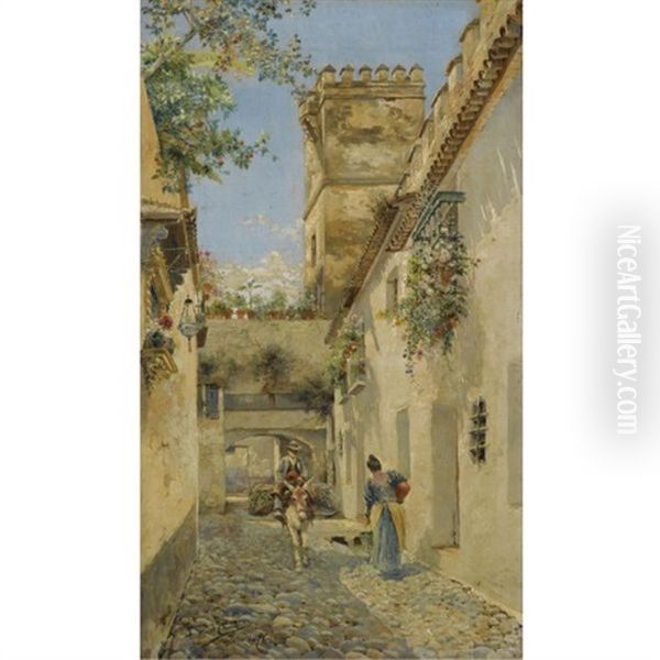 Callejon Del Agua, Sevilla - A Sevillian Alley - view 1