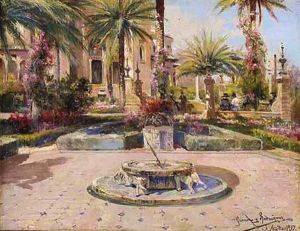 El Reloj De Sol (courtyard With A Sundial) El Reloj De Sol (courtyard With A Sundial)