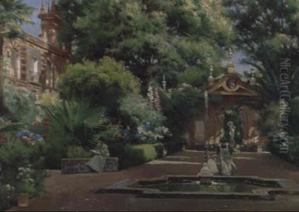 A Summer Garden, Seville - view 1