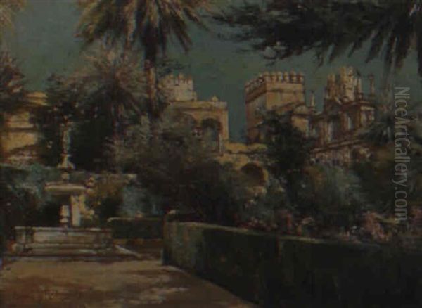 Jardines Del Alcazar De Sevilla - view 1