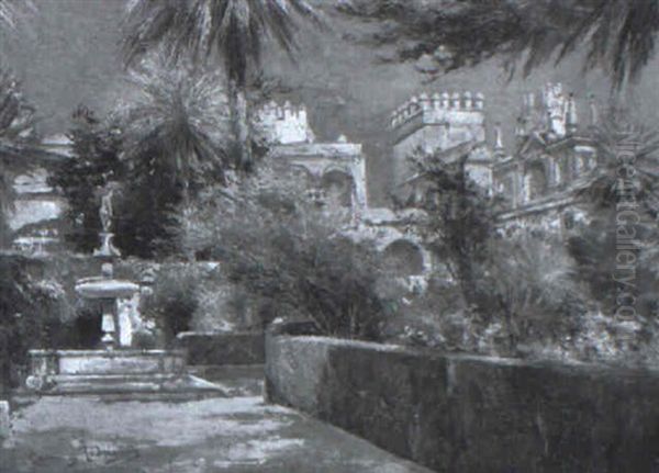 Jardines Del Alcazar De Sevilla - view 1