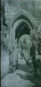 Mules Before An Archway