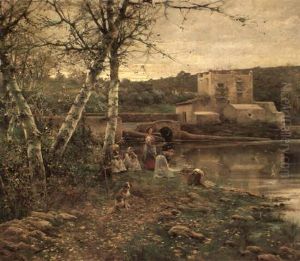 Washerwomen By The Alcala River