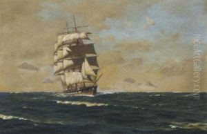 A Windjammer In The Tradewinds by Horatio Gerardo Garcia