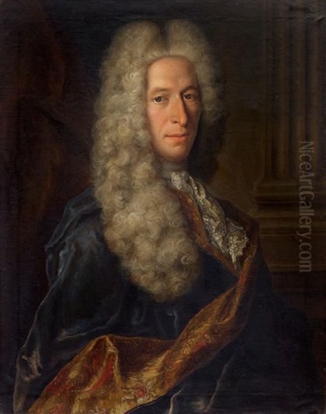 Portrait Of A Nobleman With Wig - view 1