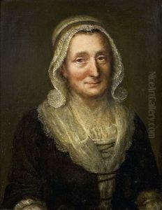 Bildnis Einer Dame (+ Bildnis Eines Herrn; Pair) by Robert Gardelle