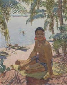 Femme De L'ile Oualan, Carolines