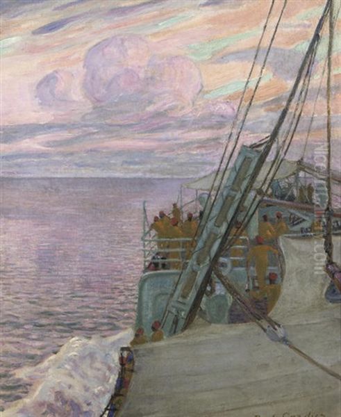 A L'heure Du Soleil Couchant, Ocean Indien - view 1