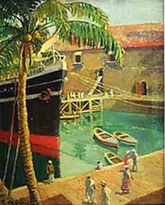 Proue De Bateau A Quai