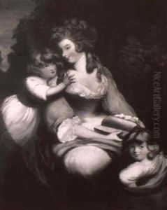 Countess Onslow And Her Children