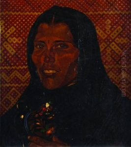 Cabeza De Mujer by Alberto Garduno