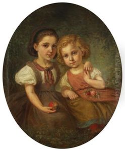 Portrat Zweier Madchen