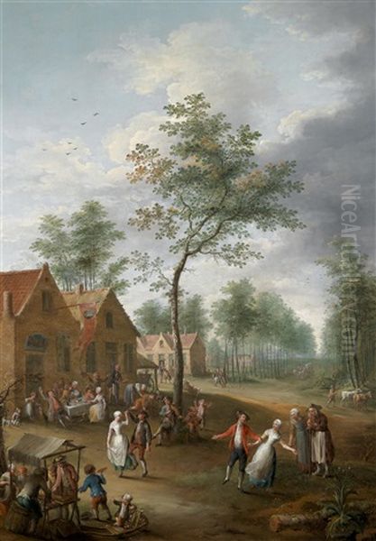Ein Dorffest; Die Ankunft Eines Gastes (2 Works) - view 1