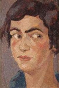 Volto Di Giovinetta by Alfredo Ubaldo Gargani