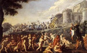 Trionfo Dell'amore Con Corteo De Putti
