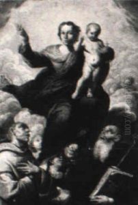 Madonna Col Bambino E I Santi Bruno E Benedetto