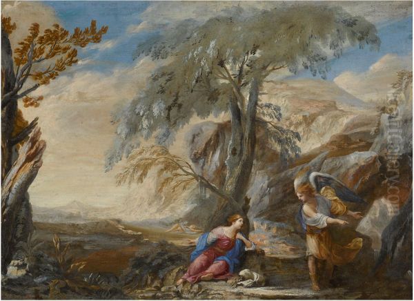 Hagar And The Angel - view 1