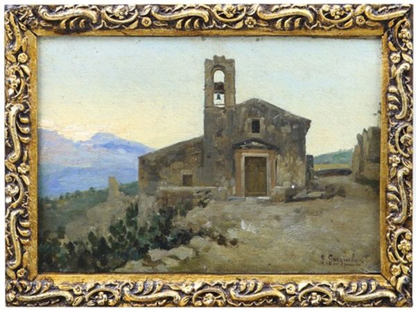 Paesaggio Con Chiesa - view 1