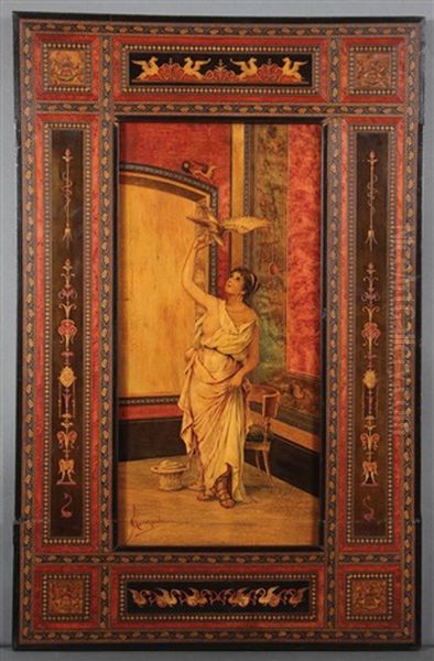 Untitled (young Woman In An Interior) - view 1
