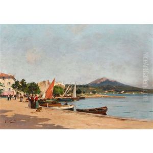 Sommerliche Uferpromenade by Joseph Garibaldi