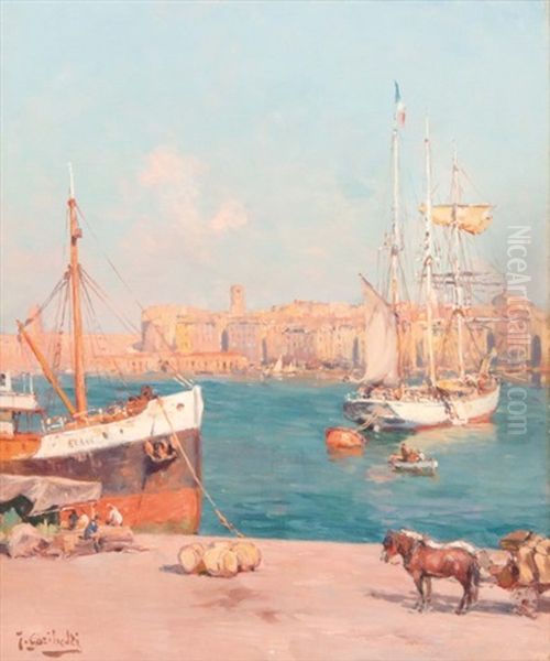 Bateaux Dans Le Port De Marseille - view 1
