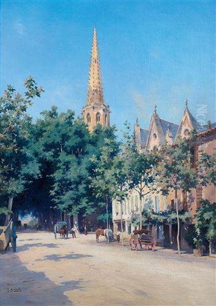 Vue D"une Ville Du Sud De La France - view 1
