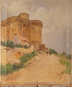 Le Chateau De Tarascon by Joseph Garibaldi
