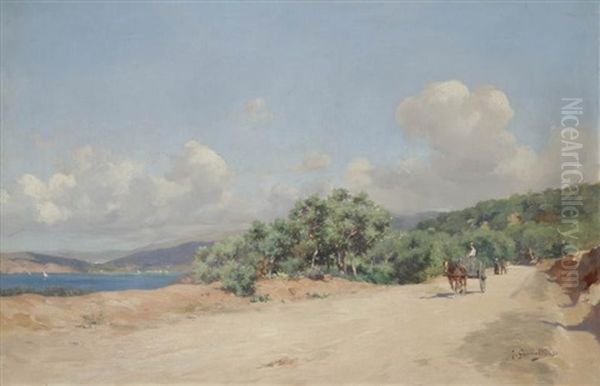 Paysage Vers L"etang De Berre - view 1