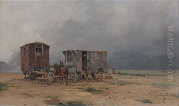 Un Campement De Tziganes - view 1