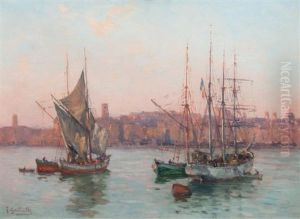 Le Vieux-port De Marseille by Joseph Garibaldi