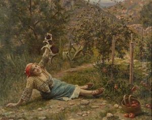 The Tomato Thief Apprehended by Angelo Garino