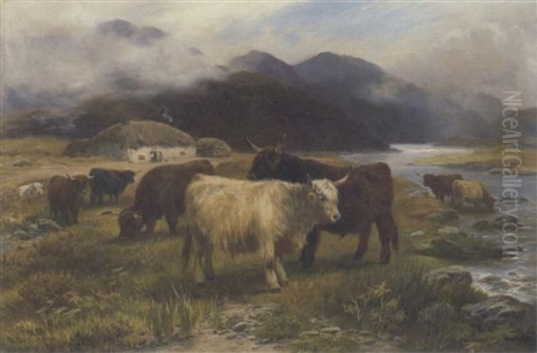 Highlanders Resting - view 1