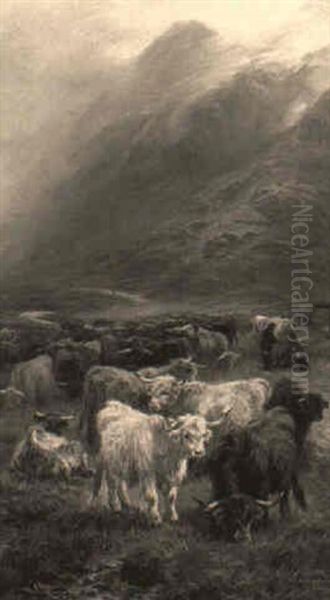 A Highland Drove Resting - view 1