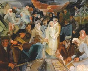 Jewish Wedding by Leon Garland
