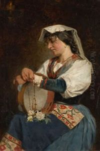 Napolitana Con Rosario Y Rosas